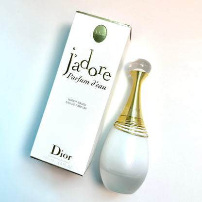 DIOR JADORE PARFUM d'EAU EDP WATER BASED 100ML