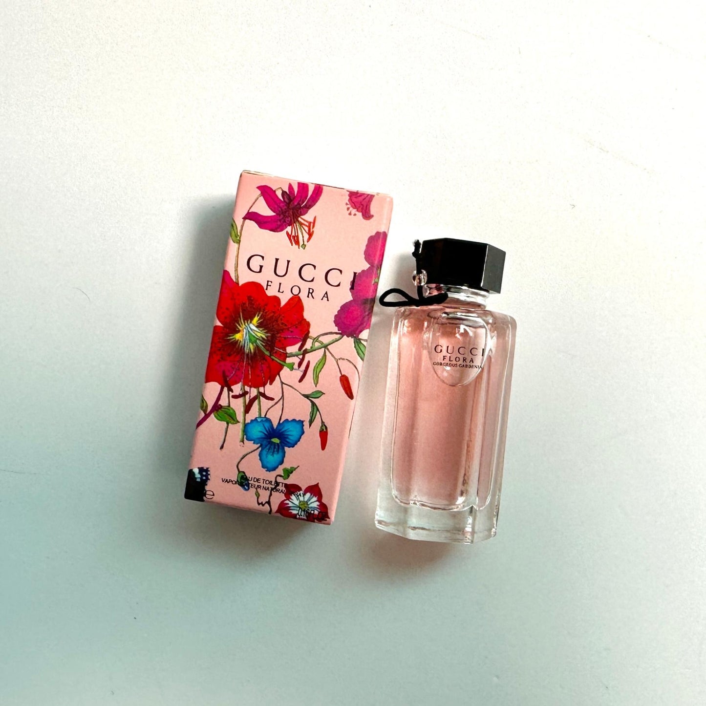 GUCCI FLORA GORGEOUS GARDENIA CLASSIC EDT 5ML PINK